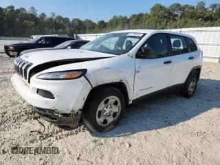 ✅ 2016 Jeep Cherokee Sport • VIN: 1C4PJLAB0GW280877 • Lot: 81296605. Listed on Copart with 127,658 mi. Free auction sales archive from the USA and detailed vehicle history report at DreamBid. Image 1.