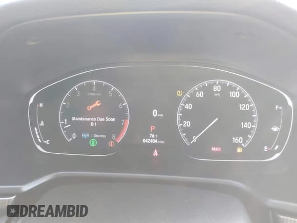 ✅ 2021 Honda Accord Sport • VIN: 1HGCV2F34MA010012 • Lot: 43421075. Listed on IAAI with 42,404 mi. Free auction sales archive from the USA and detailed vehicle history report at DreamBid. Image 7.