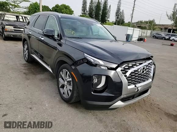 2021 Hyundai Palisade SEL with VIN KM8R44HE1MU184491, listed as a Copart auction lot 62390894 with 86,784 mi miles and Salvage title. Bid and sale history available at DreamBid. Image 12.