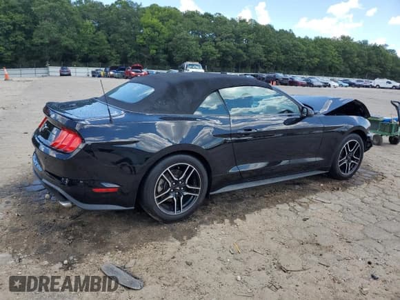 ✅ 2021 Ford Mustang EcoBoost • VIN: 1FATP8UH6M5120665 • Lot: 66462845. Listed on Copart with 63,315 mi. Free auction sales archive from the USA and detailed vehicle history report at DreamBid. Image 3.