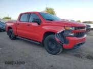 ✅ 2022 Chevrolet Silverado 1500 Custom • VIN: 3GCPYBEK8NG152589 • Lot: 52447375. Wystawiony na Copart z przebiegiem 21 553 mil. Bezpłatny archiwum sprzedaży aukcyjnych z USA i szczegółowy raport historii pojazdu na DreamBid. Zdjęcie 4.