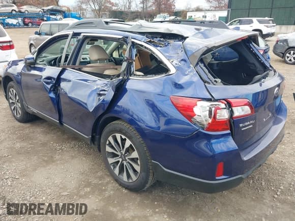 ✅ 2015 Subaru Outback Limited • VIN: 4S4BSENCXF3334770 • Lot: 43690885. Wystawiony na IAAI z przebiegiem 87 470 mil. Bezpłatny archiwum sprzedaży aukcyjnych z USA i szczegółowy raport historii pojazdu na DreamBid. Zdjęcie 3.
