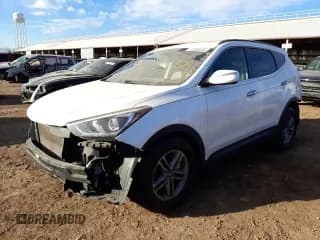 ✅ 2018 Hyundai Santa Fe 2.4L • VIN: 5NMZU3LB2JH059546 • Лот: 41660483. Опубликован ранее на Copart с пробегом 78 204 миль. Бесплатный доступ к архиву аукционных продаж из США и подробный отчёт об истории автомобиля на DreamBid. Изображение 1.