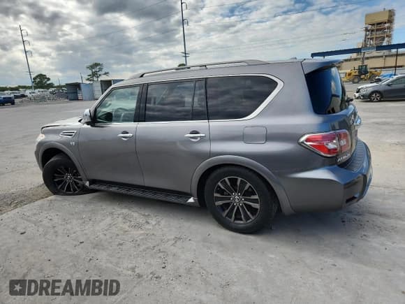 ✅ 2019 Nissan Armada Platinum • VIN: JN8AY2NE7K9758773 • Лот: 91425605. Опубликован ранее на Copart с пробегом 132 835 миль. Бесплатный доступ к архиву аукционных продаж из США и подробный отчёт об истории автомобиля на DreamBid. Изображение 2.