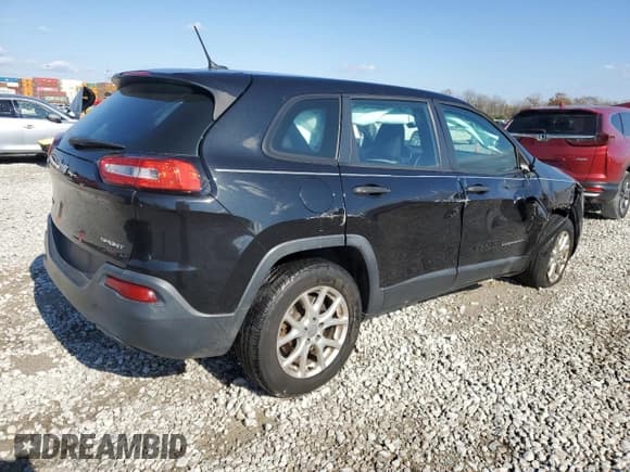 ✅ 2014 Jeep Cherokee Sport • VIN: 1C4PJMAB8EW175507 • Лот: 91508885. Опубликован ранее на Copart с пробегом 132 324 миль. Бесплатный доступ к архиву аукционных продаж из США и подробный отчёт об истории автомобиля на DreamBid. Изображение 3.
