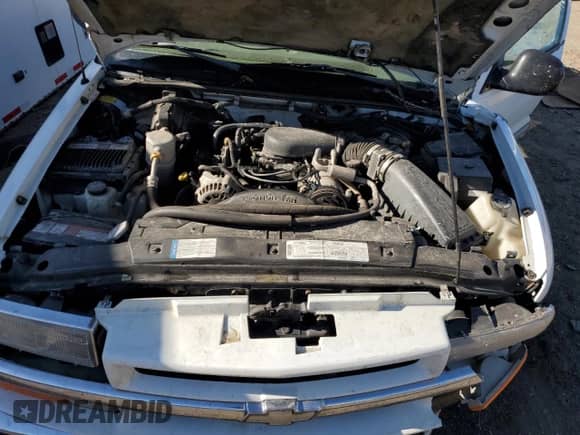 1998 Chevrolet Blazer LT z VIN 1GNDT13W9W2139126, wystawiony jako Copart lot #77614904 z przebiegiem Nie podano mil oraz Czysty tytuł • Clean title. Historia ofert i sprzedaży dostępna na DreamBid. Obrazek 13.