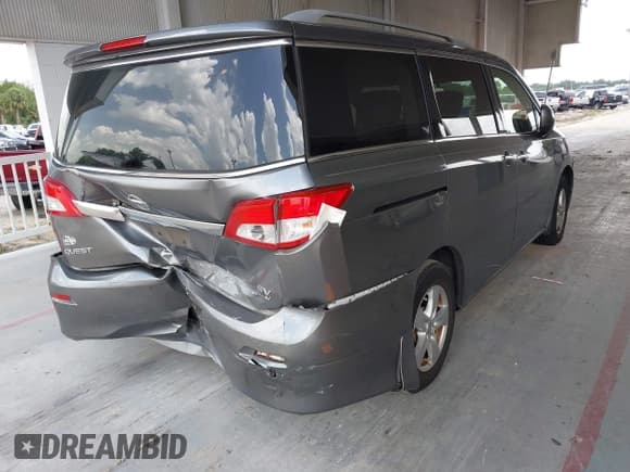✅ 2015 Nissan Quest SV • VIN: JN8AE2KP5F9130604 • Лот: 42450583. Опубликован ранее на IAAI с пробегом 206 904 миль. Бесплатный доступ к архиву аукционных продаж из США и подробный отчёт об истории автомобиля на DreamBid. Изображение 4.