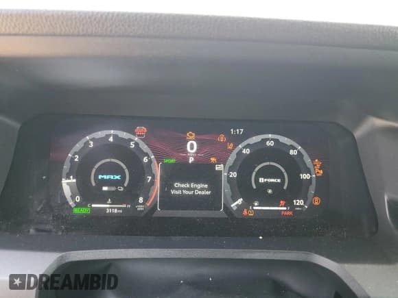 ✅ 2025 Toyota 4Runner Hybrid TRD Off Road • VIN: JTEVB5BR0S5005483 • Lot: 71090325. Listed on Copart with 3,118 mi. Free auction sales archive from the USA and detailed vehicle history report at DreamBid. Image 9.