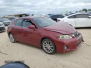 ✅ 2012 Lexus CT 200h • VIN: JTHKD5BH4C2081038 • Lot: 53671165. Listed on Copart with 139,069 mi. Free auction sales archive from the USA and detailed vehicle history report at DreamBid. Image 4.