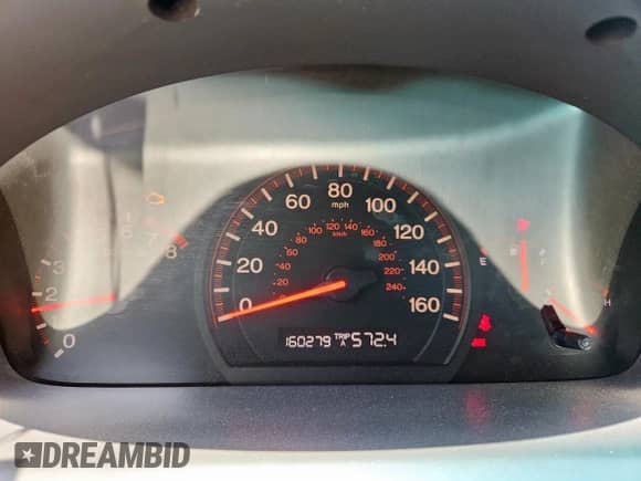 2005 Honda Accord LX with VIN 1HGCM71365A002857, listed as a Copart auction lot 62100455 with 160,279 mi miles and Salvage title. Bid and sale history available at DreamBid. Image 9.