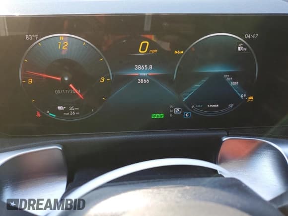 ✅ 2023 Mercedes-Benz EQB 250+ • VIN: W1N9M0CB9PN049292 • Lot: 71847134. Wystawiony na Copart z przebiegiem 3 866 mil. Bezpłatny archiwum sprzedaży aukcyjnych z USA i szczegółowy raport historii pojazdu na DreamBid. Zdjęcie 9.