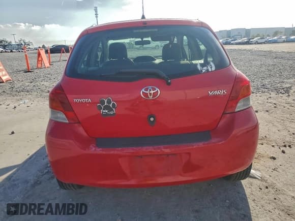✅ 2010 Toyota Yaris • VIN: JTDKT4K36A5321379 • Lot: 94078435. Listed on Copart with 199,122 mi. Free auction sales archive from the USA and detailed vehicle history report at DreamBid. Image 6.