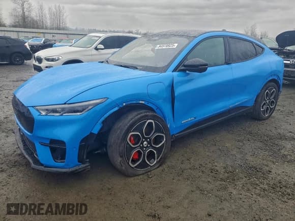 ✅ 2023 Ford Mustang Mach-E GT • VIN: 3FMTK4SE5PMA46837 • Lot: 94978925. Wystawiony na Copart z przebiegiem 14 441 mil. Bezpłatny archiwum sprzedaży aukcyjnych z USA i szczegółowy raport historii pojazdu na DreamBid. Zdjęcie 1.