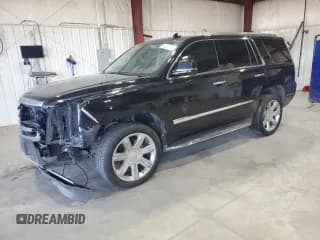 ✅ 2017 Cadillac Escalade Luxury • VIN: 1GYS4BKJ3HR112405 • Лот: 64027975. Опубликован ранее на Copart с пробегом 126 523 миль. Бесплатный доступ к архиву аукционных продаж из США и подробный отчёт об истории автомобиля на DreamBid. Изображение 1.