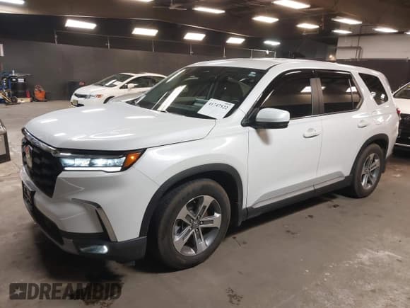 ✅ 2023 Honda Pilot EX-L • VIN: 5FNYG1H5XPB043275 • Лот: 41747522. Опубликован ранее на IAAI с пробегом 18 865 миль. Бесплатный доступ к архиву аукционных продаж из США и подробный отчёт об истории автомобиля на DreamBid. Изображение 2.