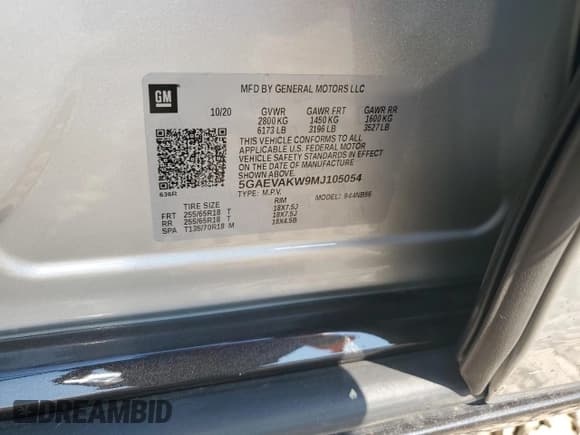 ✅ 2021 Buick Enclave Essence • VIN: 5GAEVAKW9MJ105054 • Lot: 68960035. Wystawiony na Copart z przebiegiem 48 313 mil. Bezpłatny archiwum sprzedaży aukcyjnych z USA i szczegółowy raport historii pojazdu na DreamBid. Zdjęcie 13.