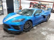 ✅ 2025 Chevrolet Corvette 1LT • VIN: 1G1YA2D42S5105159 • Lot: 41339189. Listed on IAAI with 877 mi. Free auction sales archive from the USA and detailed vehicle history report at DreamBid. Image 2.