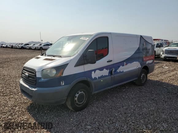 ✅ 2017 Ford Transit • VIN: 1FTYE1YM0HKA11582 • Lot: 66584445. Listed on Copart with 207,390 mi. Free auction sales archive from the USA and detailed vehicle history report at DreamBid. Image 1.