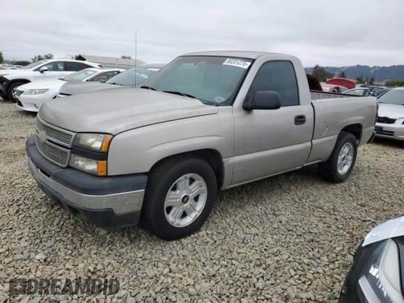 ✅ 2006 Chevrolet Silverado 1500 Work Truck • VIN: 3GCEC14VX6G268440 • Lot: 80201275. Listed on Copart with 184,908 mi. Free auction sales archive from the USA and detailed vehicle history report at DreamBid. Image 1.