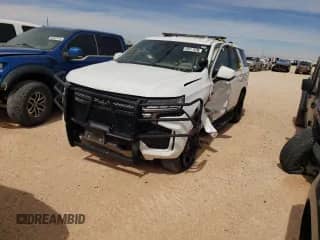 2021 Chevrolet Tahoe Commercial с VIN 1GNSCLED9MR480514, выставлен на аукционе Copart как лот 48211625 с пробегом Не указан миль и Списание • Salvage title. История ставок и продаж доступна на DreamBid. Изображение 1.