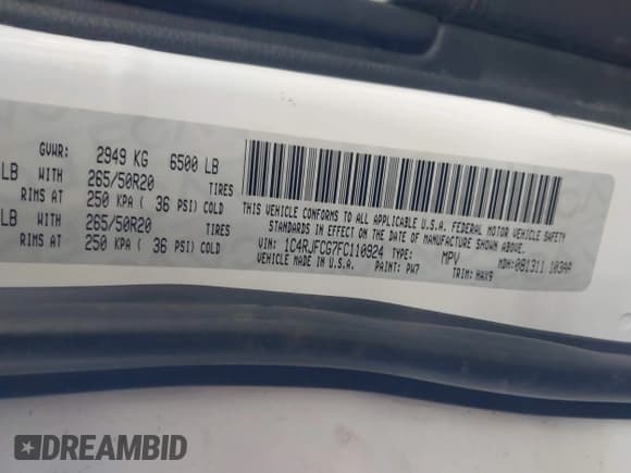 ✅ 2015 Jeep Grand Cherokee Overland • VIN: 1C4RJFCG7FC110924 • Лот: 42210910. Опубликован ранее на IAAI с пробегом 113 279 миль. Бесплатный доступ к архиву аукционных продаж из США и подробный отчёт об истории автомобиля на DreamBid. Изображение 9.