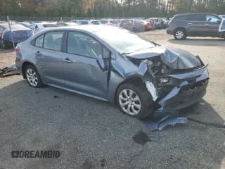 ✅ 2025 Toyota Corolla LE • VIN: 5YFB4MDE5SP255066 • Lot: 92017305. Listed on Copart with 16,219 mi. Free auction sales archive from the USA and detailed vehicle history report at DreamBid. Image 4.