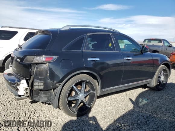 ✅ 2007 Infiniti FX • VIN: JNRAS08U97X102095 • Lot: 45705015. Listed on Copart with 139,320 mi. Free auction sales archive from the USA and detailed vehicle history report at DreamBid. Image 3.