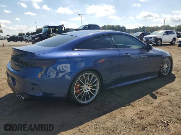 ✅ 2020 Mercedes-Benz E 53 AMG • VIN: W1K1J6BB0LF138552 • Lot: 71464145. Listed on Copart with 46,877 mi. Free auction sales archive from the USA and detailed vehicle history report at DreamBid. Image 3.