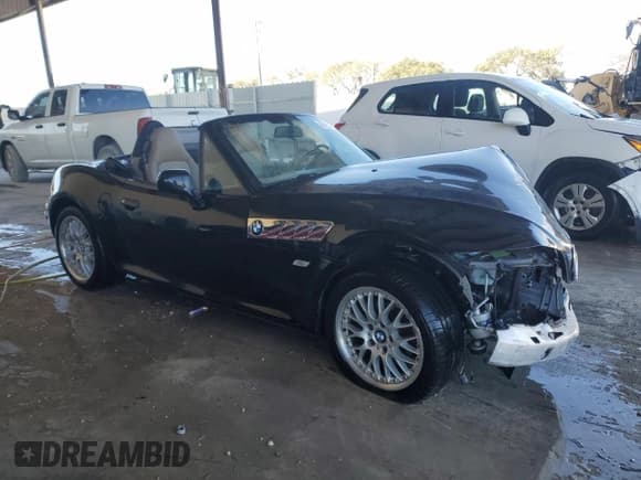 ✅ 2000 BMW Z3 2.8 • VIN: 4USCH3344YLF71228 • Lot: 48151185. Listed on Copart with 30,085 mi. Free auction sales archive from the USA and detailed vehicle history report at DreamBid. Image 4.
