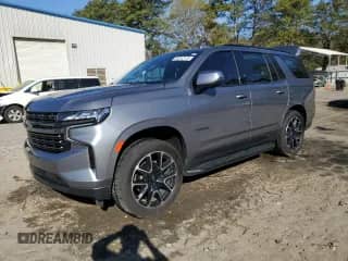 2022 Chevrolet Tahoe RST с VIN 1GNSCRKD0NR177064, выставлен на аукционе Copart как лот 50242115 с пробегом 64 193 миль миль и Списание • Salvage title. История ставок и продаж доступна на DreamBid. Изображение 1.