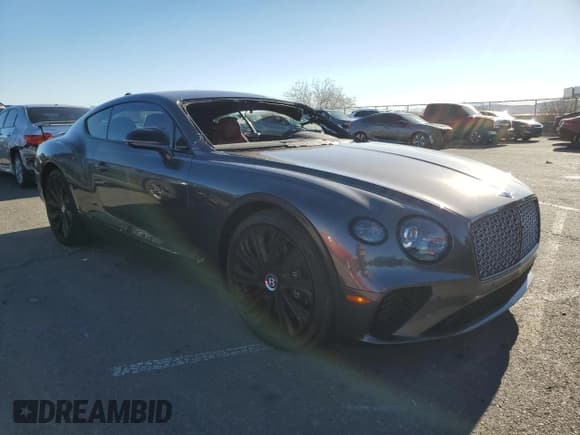 ✅ 2022 Bentley Continental GT GT V8 • VIN: SCBCG2ZG7NC002194 • Lot: 87942625. Listed on Copart with 13,432 mi. Free auction sales archive from the USA and detailed vehicle history report at DreamBid. Image 4.