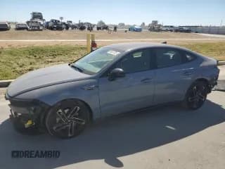✅ 2024 Hyundai Sonata N Line • VIN: KMHL54JC5RA409953 • Лот: 69651525. Опубликован ранее на Copart с пробегом 9 752 миль. Бесплатный доступ к архиву аукционных продаж из США и подробный отчёт об истории автомобиля на DreamBid. Изображение 1.