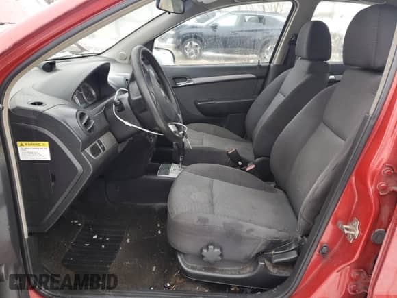 2009 Chevrolet Aveo 1LT z VIN KL1TD56E09B341294, wystawiony jako Copart lot #86139404 z przebiegiem 121 471 mil mil oraz Czysty tytuł • Clean title. Historia ofert i sprzedaży dostępna na DreamBid. Obrazek 7.