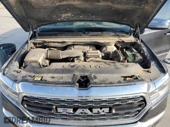 2019 Ram 1500 Limited z VIN 1C6SRFPT3KN907260, wystawiony jako Copart lot #68597555 z przebiegiem 127 663 mil mil oraz Szkoda całkowita • Salvage title. Historia ofert i sprzedaży dostępna na DreamBid. Obrazek 11.