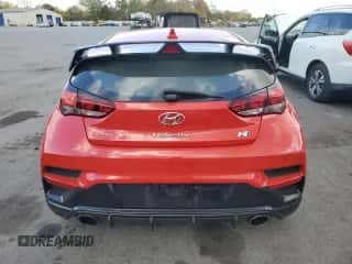 2020 Hyundai Veloster с VIN KMHT36AH2LU003485, выставлен на аукционе Copart как лот 76160994 с пробегом Не указан миль и Списание • Salvage title. История ставок и продаж доступна на DreamBid. Изображение 6.
