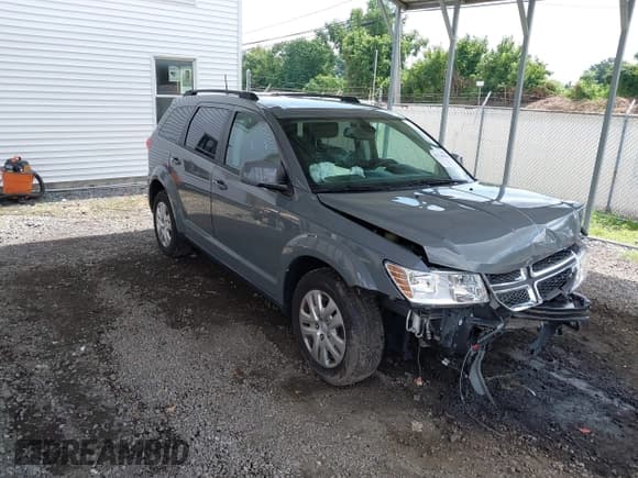 ✅ 2019 Dodge Journey SE • VIN: 3C4PDCBBXKT870959 • Lot: 42734006. Wystawiony na IAAI z przebiegiem 38 177 mil. Bezpłatny archiwum sprzedaży aukcyjnych z USA i szczegółowy raport historii pojazdu na DreamBid. Zdjęcie 1.