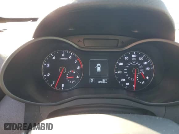 2016 Hyundai Veloster Turbo with VIN KMHTC6AE2GU302101, listed as a Copart auction lot 85471015 with 61,638 mi miles and Salvage title. Bid and sale history available at DreamBid. Image 9.