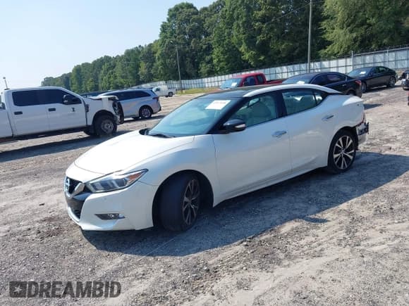 ✅ 2018 Nissan Maxima SV • VIN: 1N4AA6AP6JC397428 • Lot: 43017028. Wystawiony na IAAI z przebiegiem 33 456 mil. Bezpłatny archiwum sprzedaży aukcyjnych z USA i szczegółowy raport historii pojazdu na DreamBid. Zdjęcie 2.