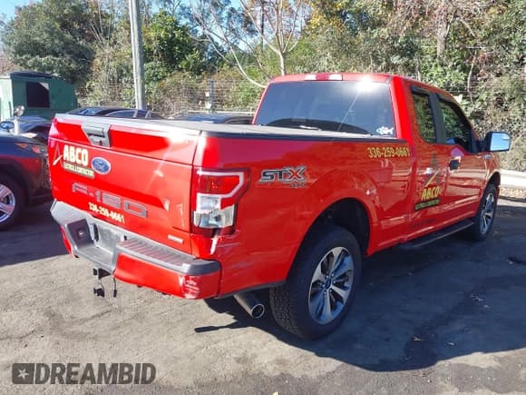 ✅ 2019 Ford F-150 XL • VIN: 1FTEX1EPXKKF24471 • Lot: 43629189. Listed on IAAI with 52,144 mi. Free auction sales archive from the USA and detailed vehicle history report at DreamBid. Image 4.