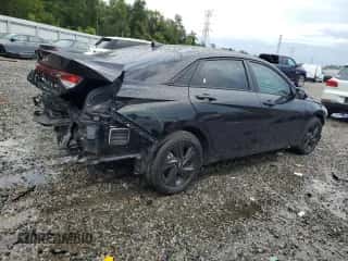 2023 Hyundai Elantra SEL with VIN KMHLM4AG0PU591739, listed as a Copart auction lot 83937345 with 30,172 mi miles and Non repairable. Bid and sale history available at DreamBid. Image 3.