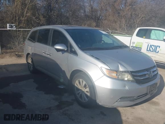 ✅ 2014 Honda Odyssey EX-L • VIN: 5FNRL5H64EB099175 • Lot: 41522452. Listed on IAAI with 175,471 mi. Free auction sales archive from the USA and detailed vehicle history report at DreamBid. Image 1.