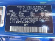 ✅ 2023 Kia Seltos S • VIN: KNDEU2AA0P7417617 • Лот: 41918177. Опубликован ранее на IAAI с пробегом 43 238 миль. Бесплатный доступ к архиву аукционных продаж из США и подробный отчёт об истории автомобиля на DreamBid. Изображение 9.