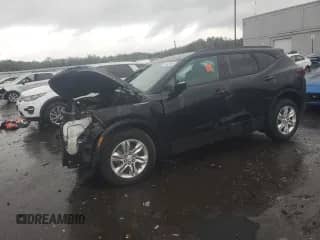 2019 Chevrolet Blazer with VIN 3GNKBGRS8KS696335, listed as a Copart auction lot 71442085 with 53,826 mi miles and Non repairable. Bid and sale history available at DreamBid. Image 1.