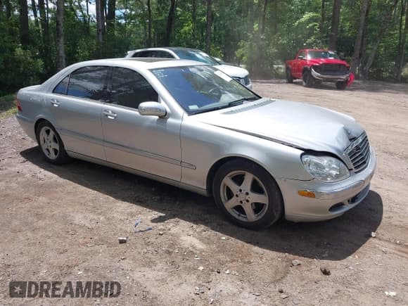 ✅ 2005 Mercedes-Benz S 430 • VIN: WDBNG70J95A436610 • Lot: 42345562. Listed on IAAI with 149,498 mi. Free auction sales archive from the USA and detailed vehicle history report at DreamBid. Image 1.