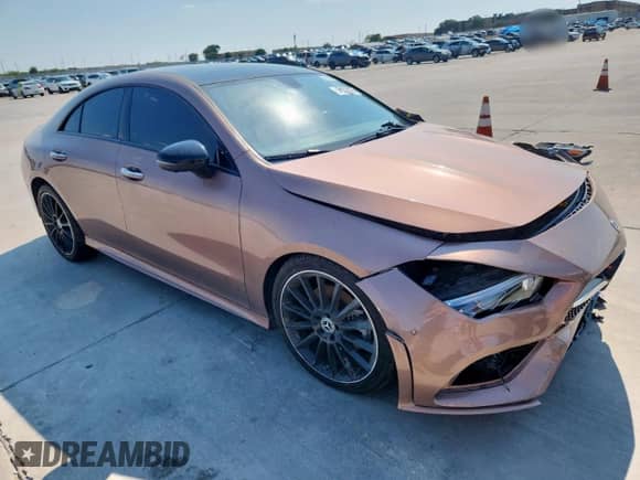 2022 Mercedes-Benz CLA 250 с VIN W1K5J4GB1NN249585, выставлен на аукционе Copart как лот 68383695 с пробегом 40 812 миль миль и Списание • Salvage title. История ставок и продаж доступна на DreamBid. Изображение 4.