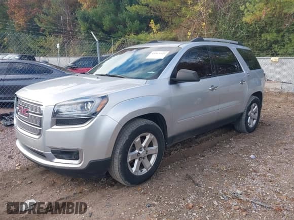 ✅ 2015 GMC Acadia SLE • VIN: 1GKKVPKD2FJ187770 • Lot: 43511122. Listed on IAAI with 180,433 mi. Free auction sales archive from the USA and detailed vehicle history report at DreamBid. Image 2.