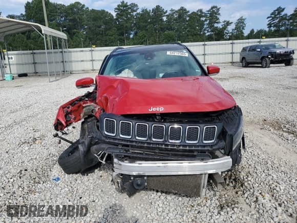 ✅ 2021 Jeep Compass Limited • VIN: 3C4NJCCB7MT604087 • Lot: 64212565. Wystawiony na Copart z przebiegiem 83 513 mil. Bezpłatny archiwum sprzedaży aukcyjnych z USA i szczegółowy raport historii pojazdu na DreamBid. Zdjęcie 5.