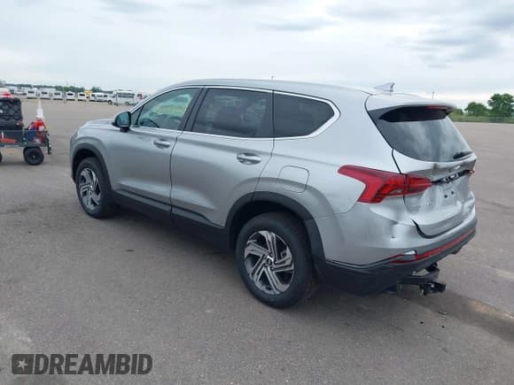 ✅ 2023 Hyundai Santa Fe SE • VIN: 5NMS1DAJ1PH599098 • Lot: 42343224. Listed on IAAI with 11,134 mi. Free auction sales archive from the USA and detailed vehicle history report at DreamBid. Image 3.