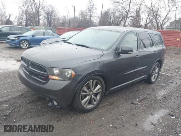 ✅ 2013 Dodge Durango R/T • VIN: 1C4SDHCT3DC671622 • Лот: 41945904. Опубликован ранее на IAAI с пробегом 237 820 миль. Бесплатный доступ к архиву аукционных продаж из США и подробный отчёт об истории автомобиля на DreamBid. Изображение 2.
