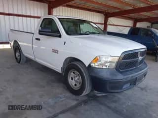 2017 Ram 1500 Tradesman with VIN 3C6JR6DG3HG648869, listed as a IAAI auction lot 42915960 with 101,415 mi miles and . Bid and sale history available at DreamBid. Image 1.